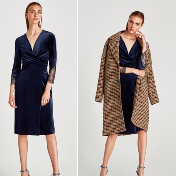 Zara velvet dress - Picture 2 of 6